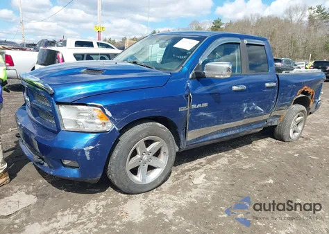 2010 Dodge Ram 1500 Slt/Sport/Trx из США, поврежденный, VIN 1D7RV1GT7AS176490